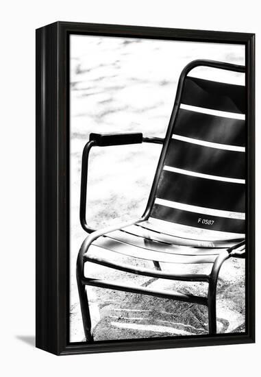 Paris Focus - Parisian Garden Chair-Philippe Hugonnard-Framed Premier Image Canvas
