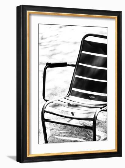 Paris Focus - Parisian Garden Chair-Philippe Hugonnard-Framed Photographic Print