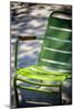 Paris Focus - Parisian Garden Chair-Philippe Hugonnard-Mounted Photographic Print