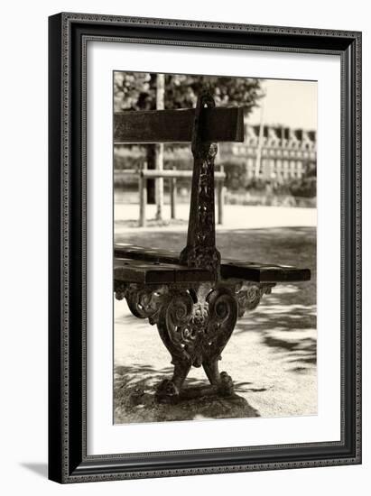 Paris Focus - Public Bench-Philippe Hugonnard-Framed Photographic Print