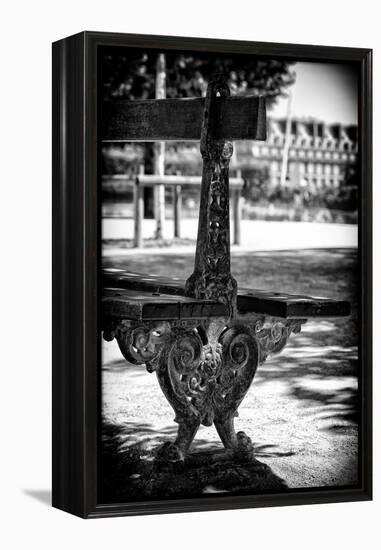 Paris Focus - Public Bench-Philippe Hugonnard-Framed Premier Image Canvas