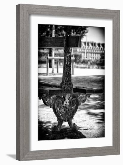 Paris Focus - Public Bench-Philippe Hugonnard-Framed Photographic Print