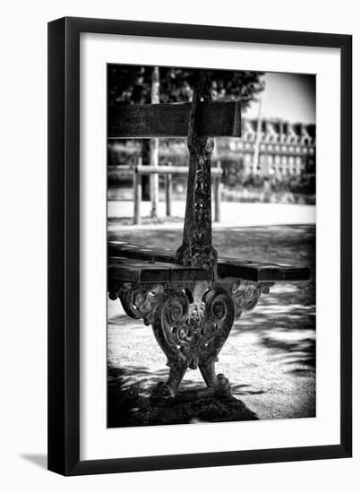 Paris Focus - Public Bench-Philippe Hugonnard-Framed Photographic Print