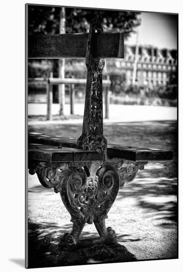 Paris Focus - Public Bench-Philippe Hugonnard-Mounted Photographic Print