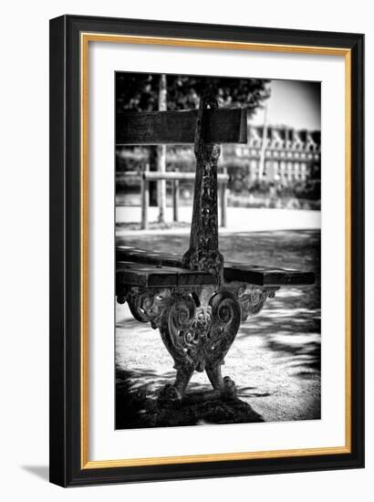 Paris Focus - Public Bench-Philippe Hugonnard-Framed Photographic Print
