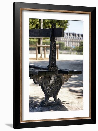 Paris Focus - Public Bench-Philippe Hugonnard-Framed Photographic Print