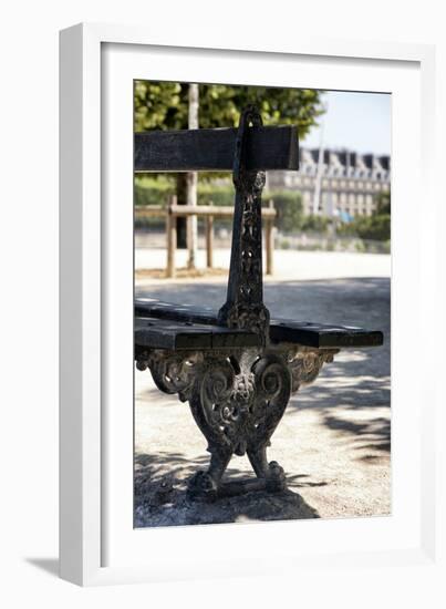 Paris Focus - Public Bench-Philippe Hugonnard-Framed Photographic Print