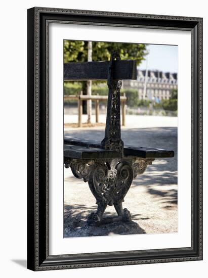 Paris Focus - Public Bench-Philippe Hugonnard-Framed Photographic Print