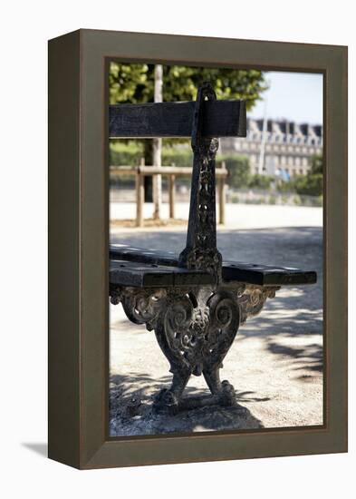 Paris Focus - Public Bench-Philippe Hugonnard-Framed Premier Image Canvas