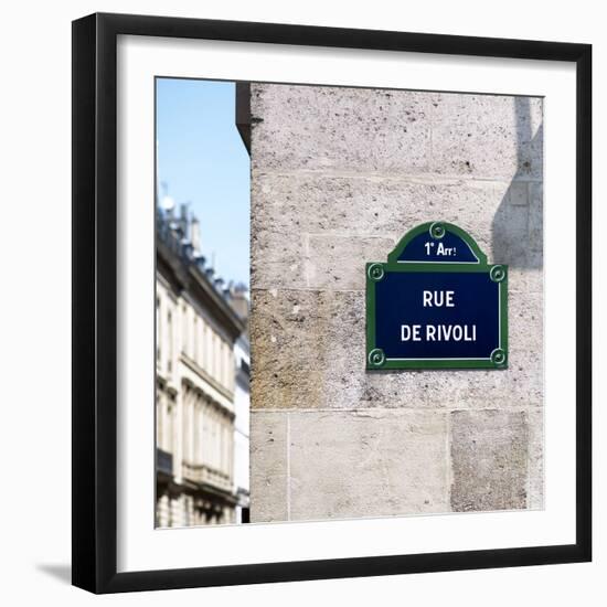 Paris Focus - Rue de Rivoli-Philippe Hugonnard-Framed Photographic Print