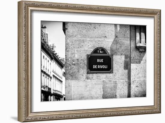 Paris Focus - Rue de Rivoli-Philippe Hugonnard-Framed Photographic Print