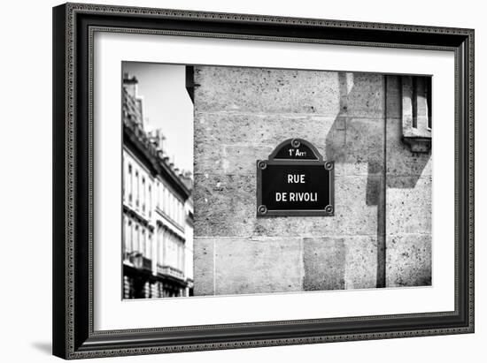 Paris Focus - Rue de Rivoli-Philippe Hugonnard-Framed Photographic Print