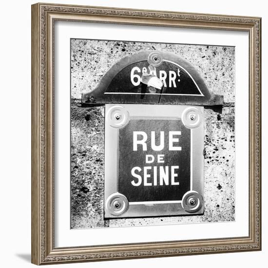 Paris Focus - Rue de Seine-Philippe Hugonnard-Framed Photographic Print