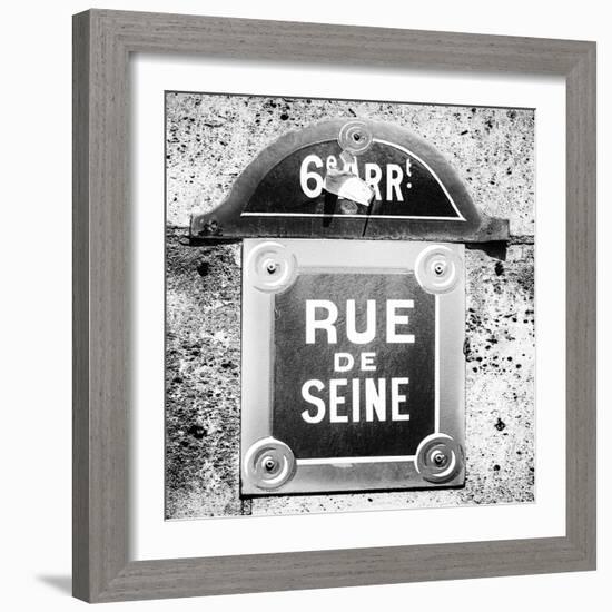 Paris Focus - Rue de Seine-Philippe Hugonnard-Framed Photographic Print