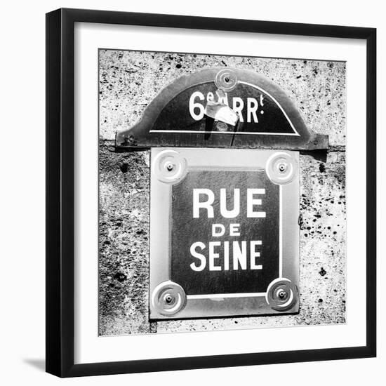 Paris Focus - Rue de Seine-Philippe Hugonnard-Framed Photographic Print