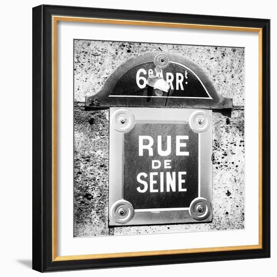 Paris Focus - Rue de Seine-Philippe Hugonnard-Framed Photographic Print