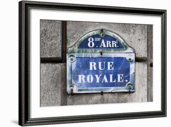 Paris Focus - Rue Royale-Philippe Hugonnard-Framed Photographic Print