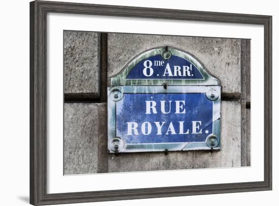 Paris Focus - Rue Royale-Philippe Hugonnard-Framed Photographic Print