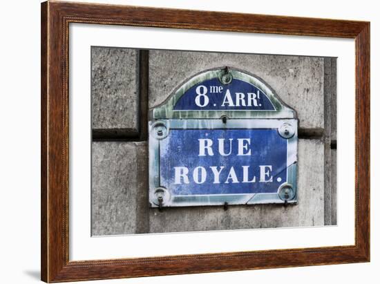 Paris Focus - Rue Royale-Philippe Hugonnard-Framed Photographic Print