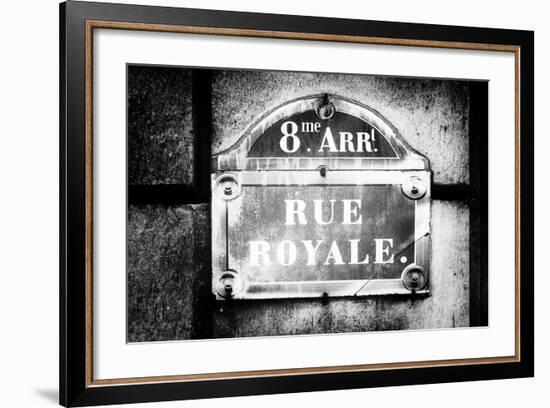 Paris Focus - Rue Royale-Philippe Hugonnard-Framed Photographic Print