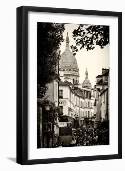 Paris Focus - Sacre-C?ur Basilica - Montmartre-Philippe Hugonnard-Framed Photographic Print