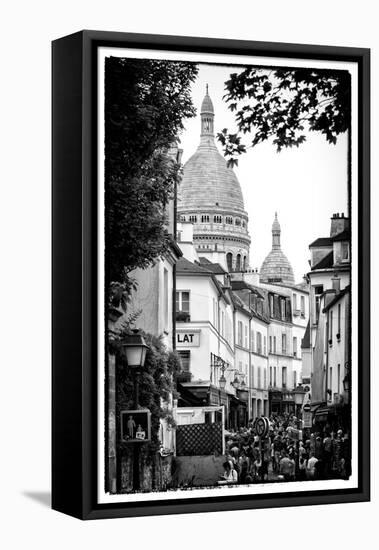 Paris Focus - Sacre-Cœur Basilica - Montmartre-Philippe Hugonnard-Framed Premier Image Canvas