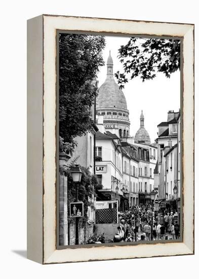 Paris Focus - Sacre-Cœur Basilica - Montmartre-Philippe Hugonnard-Framed Premier Image Canvas