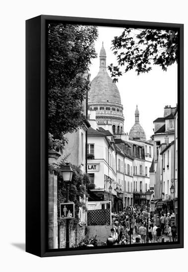 Paris Focus - Sacre-Cœur Basilica - Montmartre-Philippe Hugonnard-Framed Premier Image Canvas