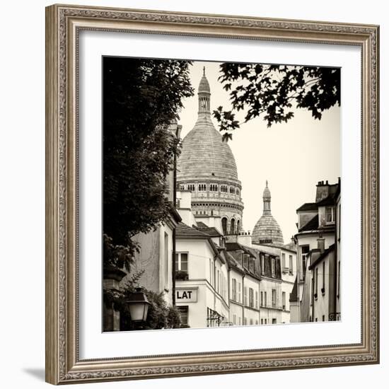 Paris Focus - Sacre-Cœur Basilica - Montmartre-Philippe Hugonnard-Framed Photographic Print