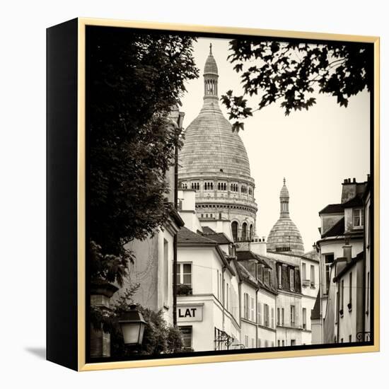 Paris Focus - Sacre-Cœur Basilica - Montmartre-Philippe Hugonnard-Framed Premier Image Canvas