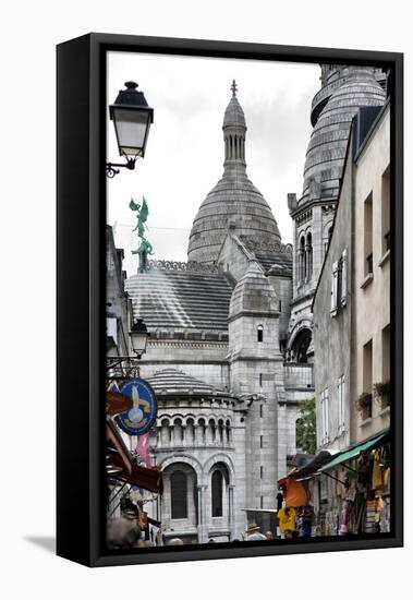 Paris Focus - Sacre-Cœur Basilica-Philippe Hugonnard-Framed Premier Image Canvas