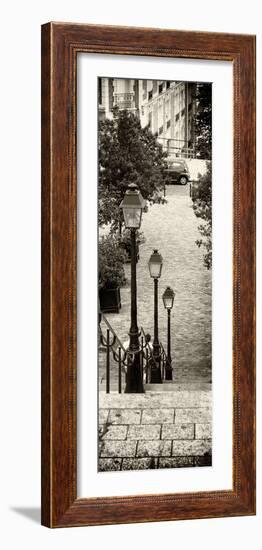 Paris Focus - Stairs of Montmartre-Philippe Hugonnard-Framed Photographic Print