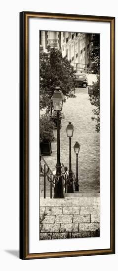 Paris Focus - Stairs of Montmartre-Philippe Hugonnard-Framed Photographic Print