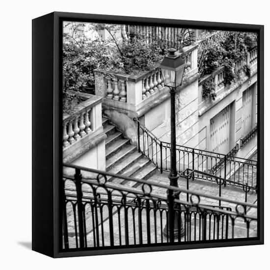 Paris Focus - Stairs of Montmartre-Philippe Hugonnard-Framed Premier Image Canvas