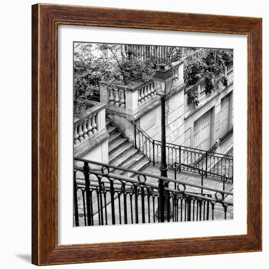 Paris Focus - Stairs of Montmartre-Philippe Hugonnard-Framed Photographic Print