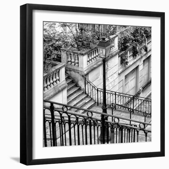 Paris Focus - Stairs of Montmartre-Philippe Hugonnard-Framed Photographic Print