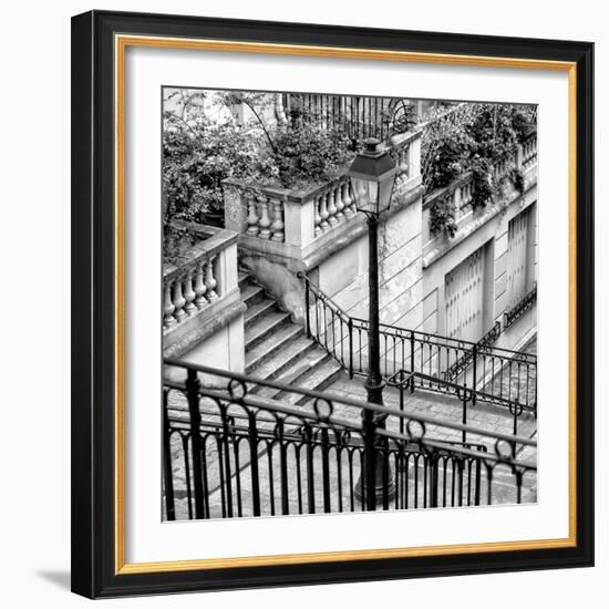 Paris Focus - Stairs of Montmartre-Philippe Hugonnard-Framed Photographic Print