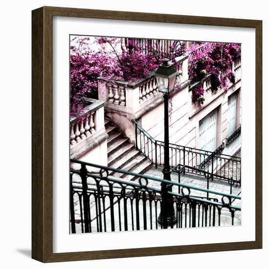 Paris Focus - Stairs of Montmartre-Philippe Hugonnard-Framed Photographic Print