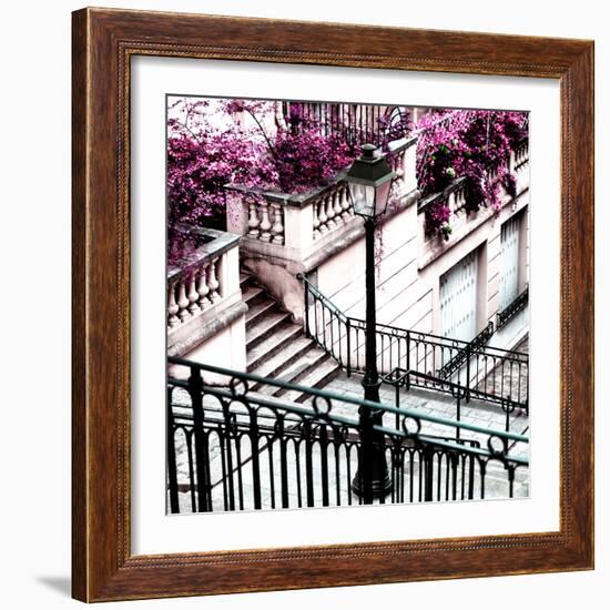 Paris Focus - Stairs of Montmartre-Philippe Hugonnard-Framed Photographic Print