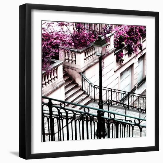 Paris Focus - Stairs of Montmartre-Philippe Hugonnard-Framed Photographic Print