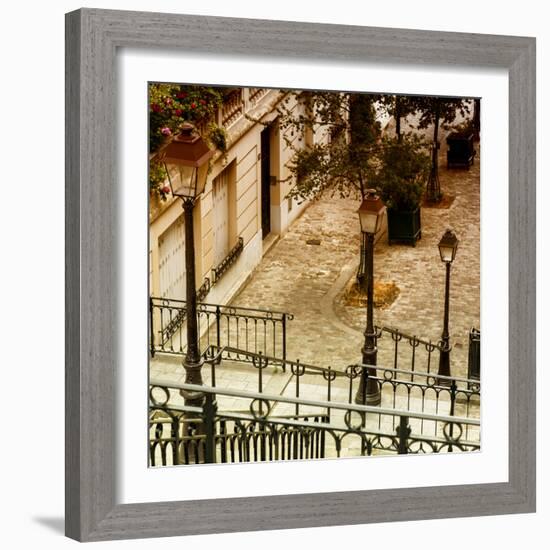 Paris Focus - Stairs of Montmartre-Philippe Hugonnard-Framed Photographic Print