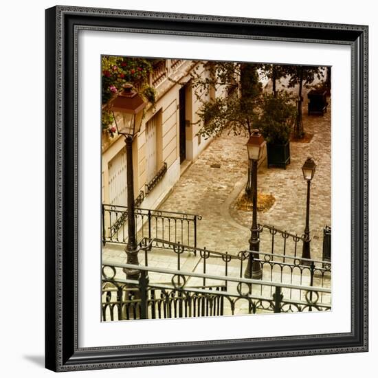 Paris Focus - Stairs of Montmartre-Philippe Hugonnard-Framed Photographic Print