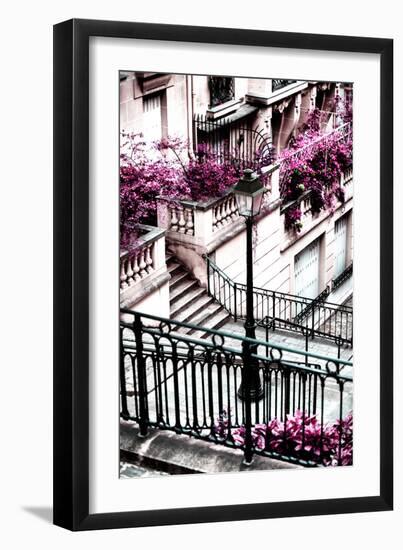 Paris Focus - Stairs of Montmartre-Philippe Hugonnard-Framed Photographic Print