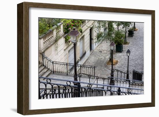 Paris Focus - Stairs of Montmartre-Philippe Hugonnard-Framed Photographic Print