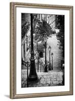 Paris Focus - Stairs of Montmartre-Philippe Hugonnard-Framed Photographic Print