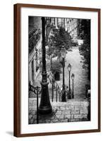 Paris Focus - Stairs of Montmartre-Philippe Hugonnard-Framed Photographic Print