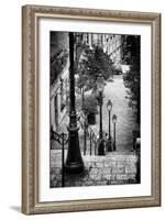 Paris Focus - Stairs of Montmartre-Philippe Hugonnard-Framed Photographic Print