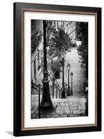 Paris Focus - Stairs of Montmartre-Philippe Hugonnard-Framed Photographic Print
