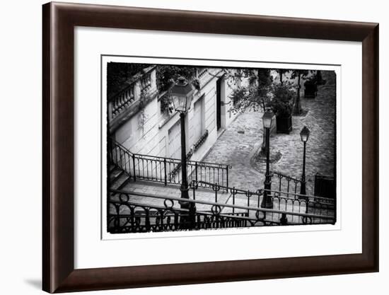 Paris Focus - Stairs of Montmartre-Philippe Hugonnard-Framed Photographic Print