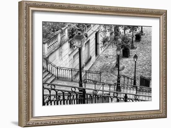 Paris Focus - Stairs of Montmartre-Philippe Hugonnard-Framed Photographic Print